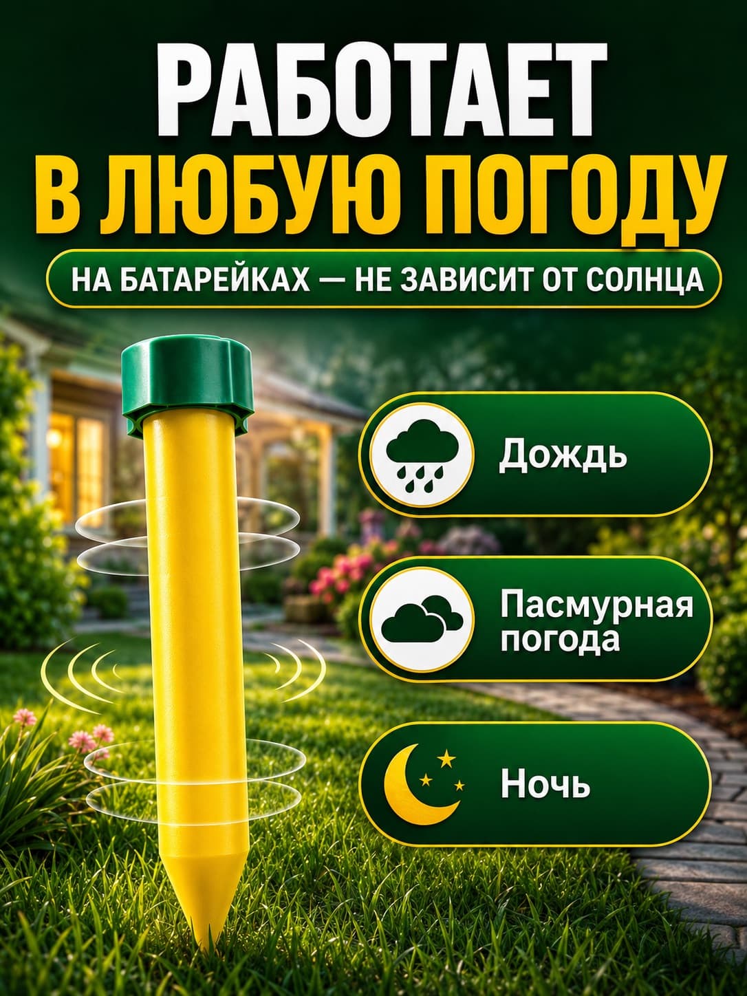 Отпугиватель змей Торнадо БОЗ.01