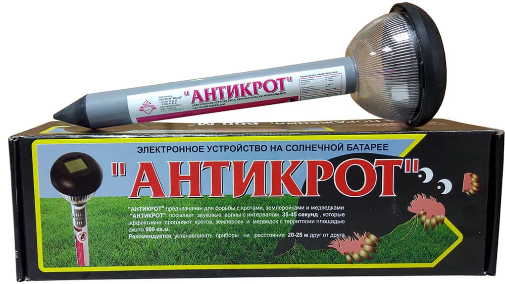 Цунами Солнечный от кротов на солнечной батарее